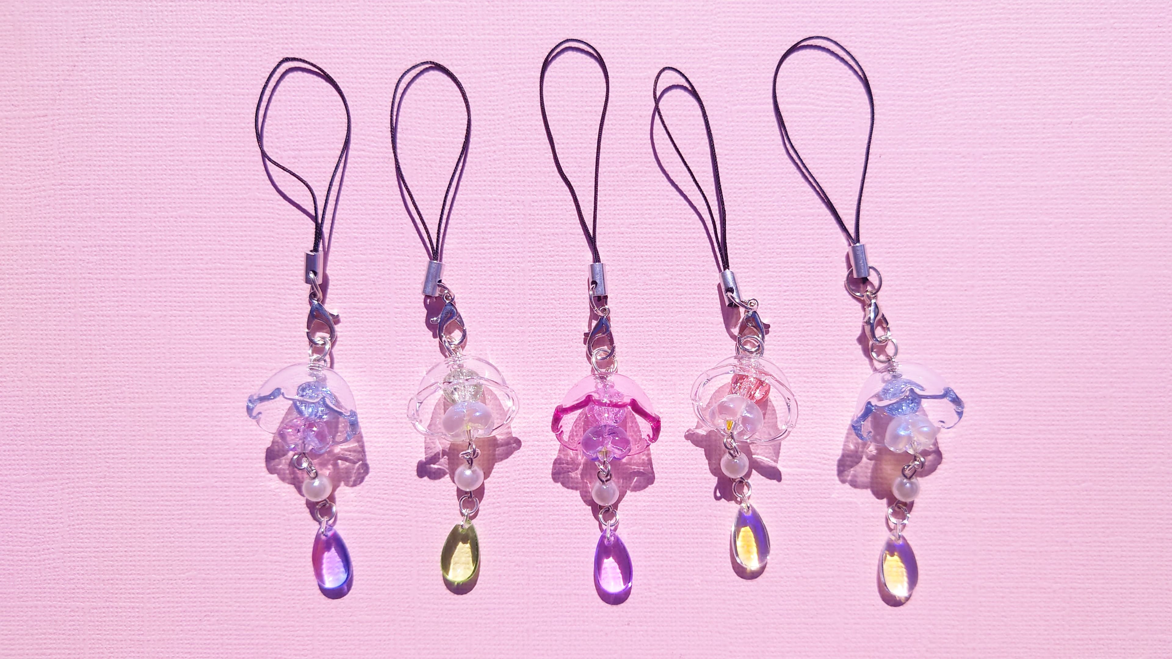 Jellyfish Keychain